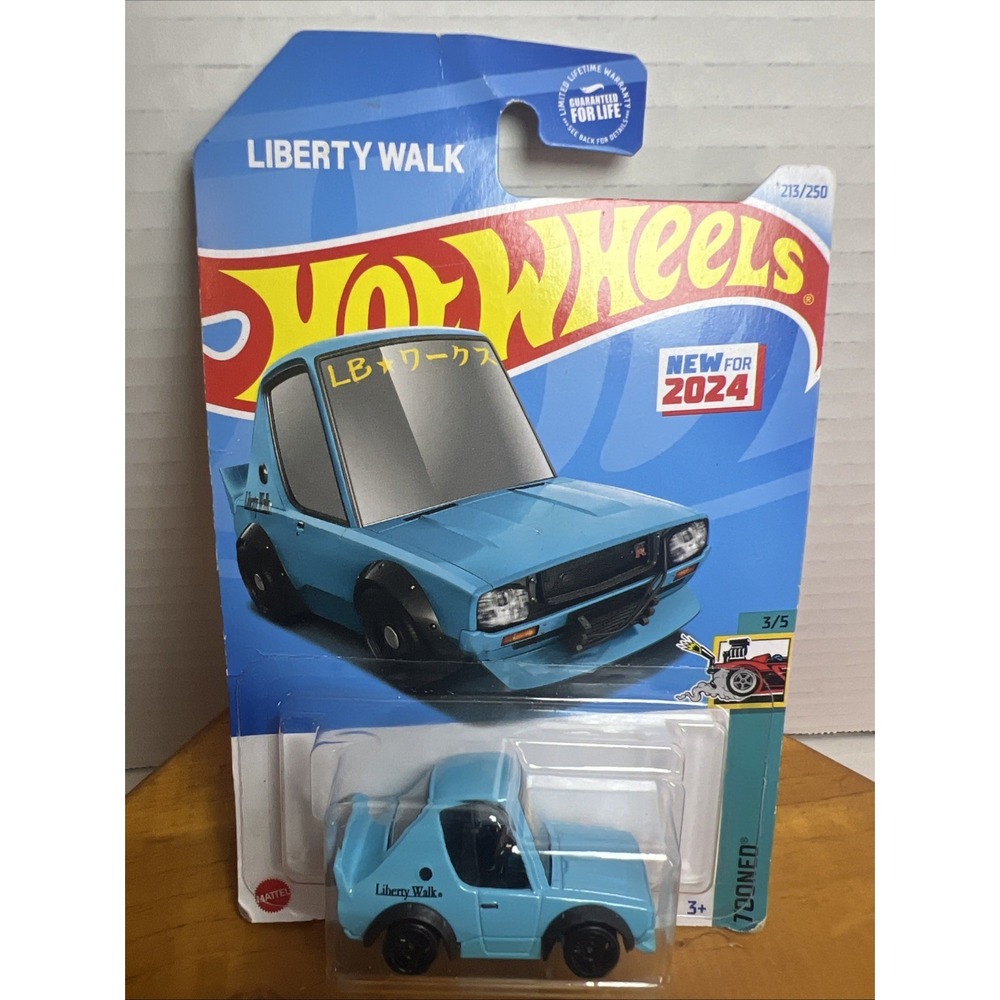 Nissan Skyline 2000GT-R LBWK #213 Liberty Walk 3/5 Tooned 2024 Hot Wheels Case M